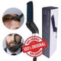 Beard Straightener Men Quick Beard Straightener Styler Comb  Multifunctional Hair Curling Curler Show Cap Tool. 