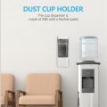 2X Cup Dispenser, Pull Type Water Cooler Cup Holder Cups, Wall Mount Bathroom Disposable Cup for Home Office Hospital-A. 