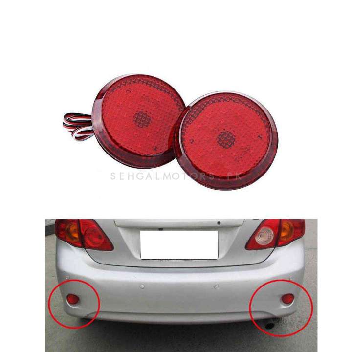 Car Back Bumper Lights For Corolla 2007 2010
