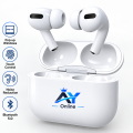 Original TWS Eirpod with Super Sound & High Quality Touch Sensors True Stereo Headphones with Built in Mic 10m Transmission Bluetooth Wireless Earbuds ,  Case Sport Headset for all Bluetooth Smart devices.-Color Family white. 