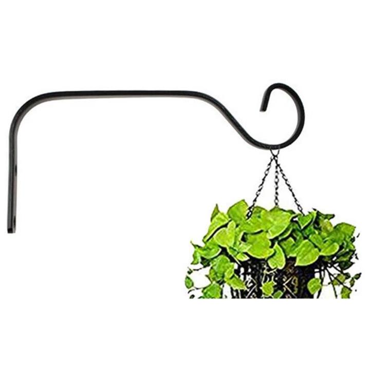 Metal Hanging Basket Brackets Garden Plant Hanger Hook Wall Decor Heavy