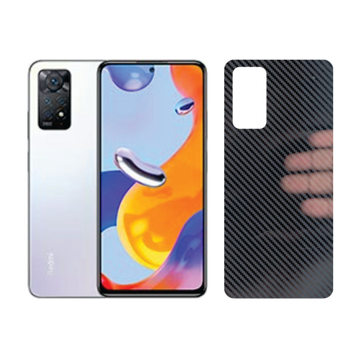 Xiaomi Redmi Note 11 Pro Back Paper OB Carbon01 Sami-Transperent Sheet ...