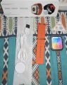 X8 Ultra Smart Watch Series 8 / 2.08” Display & 49mm Smart Watch With Orange Ocean Straps + Black Ocean Straps Free / W&O Watch Ultra X8 with Wireless Charging. 