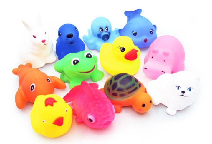 Chuchu%20Baby%20Bath%20Toys%20Bulk%20Infant%20Bath%20Toys%20Water%20Float%20Squeak%20Rubber%20Animal%20Toys%20Bathtub%20Pool%20Toys%20for%20Toddlers%20Kids%20Bath%20Time%20Shower%20Party%20-%20Image%202