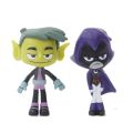 5pcs/set Teening Titans Teening GO Robin Raven Beast Cyborg Anime Action Figure PVC toys Collection figures for friends gifts. 