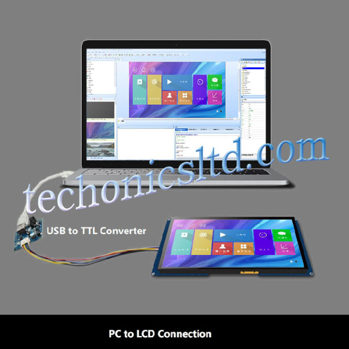 TJC%20HD%204.3%20inch%20Resistive%20HMI%20TFT%20LCD/%20Serial%20display-%20TJC4827X543_011R%20-%20Image%205