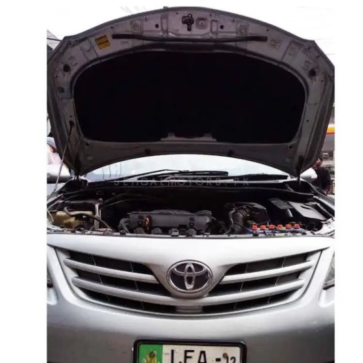 Toyota Corolla 2012 Bonnet Insulator with clips for Sound and Heat Proofing/ Bonnet Namda