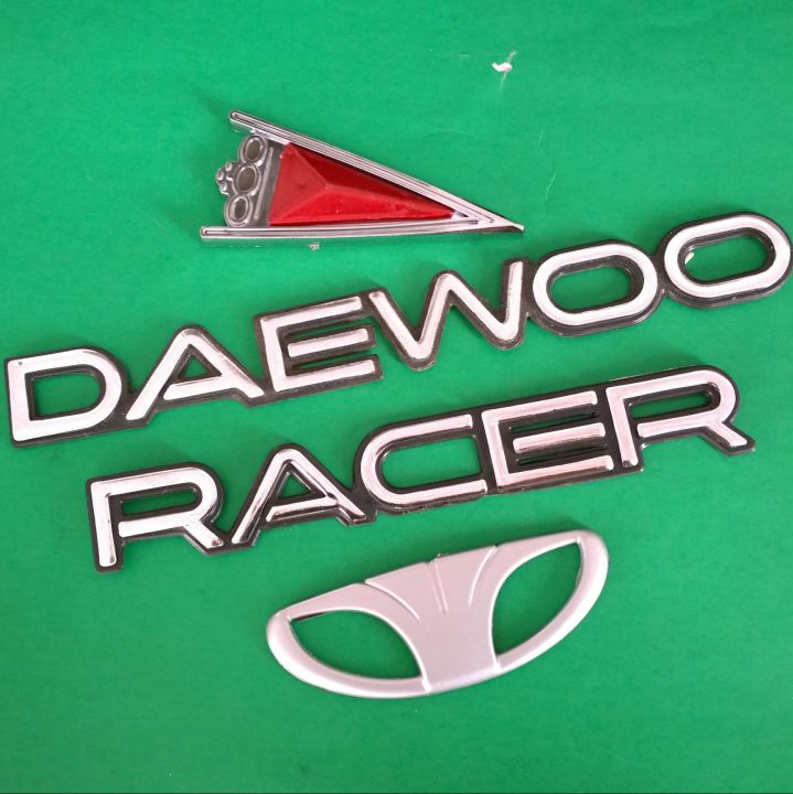 Daewoo Racer Monogram set of 4pc