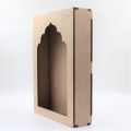 DIY Plain Box MDF Jharokha Design Box For Art Craft and Painting Size 8x12x1.5 Inches. 