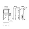 It Can Be Used Universally: LC-M02E LC-M2E VFD-M New Delta Inverter Operation Panel Keyboard Display A JUE. 