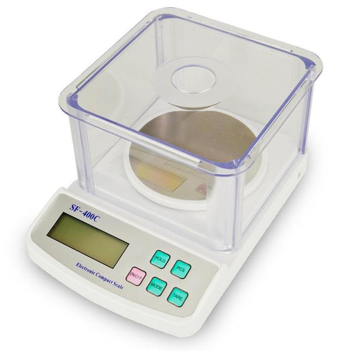 Electronic Balance SF 400C 500 g 0.01 g Digital Weighing Scale Electronic Kitchen Digital Scale Electronic Weighing Machine for Kitchen with LED Light Digital Electronic Weight Scale