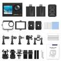 Campark X40 4K 30FPS 20MP Dual Screen Action Camera, EIS,WiFi 131FT Waterproof Underwater Camera(Only sold in Canada and the UK）. 
