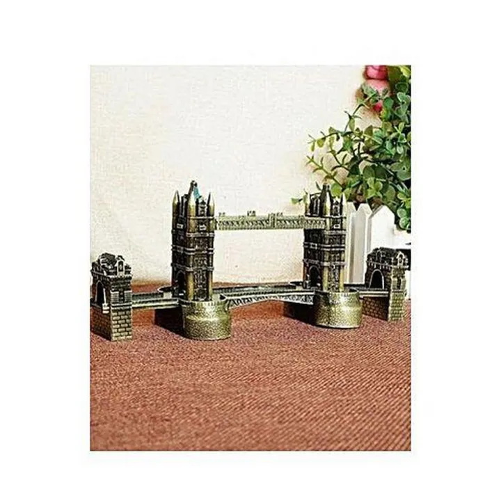 3D Metal Tower Bridge London Model â€“ Copper | Daraz.pk