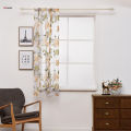 Peony Flower Roman Curtain Kitchen Window Blinds Curtains Yellow 60 x120cm. 