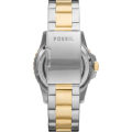 Fossil Blue  Dial Two-tone Stainless Steel Automatic Watch For Men ME3191. 