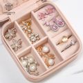Casegrace Portable Jewellery Box Organizer for Earrings Necklace Ring Lipstick Travel Jewelry Storage Boxes. 
