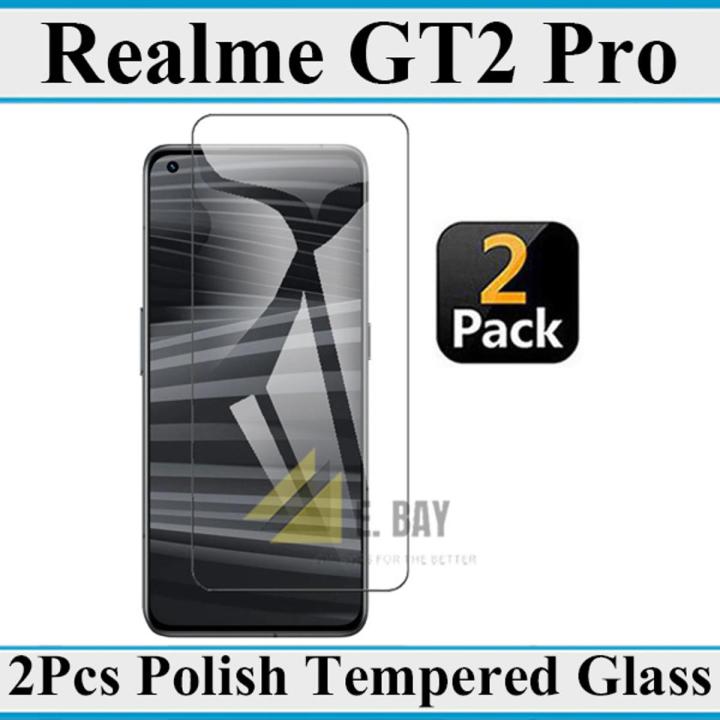 Realme GT2 Pro Glass Protector Polish Screen Tempered For Realme GT2 Pro - 2Pcs