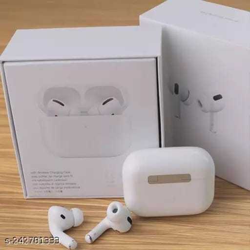 Orignal TWS Airpods with Super Sound & High Quality Touch Sensors True Stereo Headphones with Built in Mic 10m Transmission Bluetooth Wireless Earbuds ,  Case Sport Headset for all Bluetooth Smart devices.-Color Family white