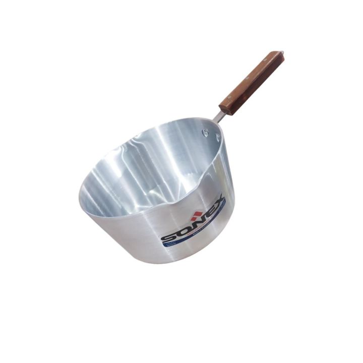 Sonex Milk Pan Sauce Pan Silver Steel Sauce Pan Saucepan Without Lid Aluminum Sonex