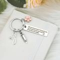 Inspirational Nurse gifts Trendy  Engraved Personalized Nurse keychains Customized Nurse graduation gifts for Nurses Nursing students Physician assistants  Birthday gifts Professional graduation gifts. 