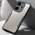 Acrylic Clear Casing For Redmi Turbo 3 5G 2024 RM Turbo3 Transparent TPU Soft Shockproof Bumper Edge Airbag Anti Drop Camera Protective Phone Case Back Cover. 