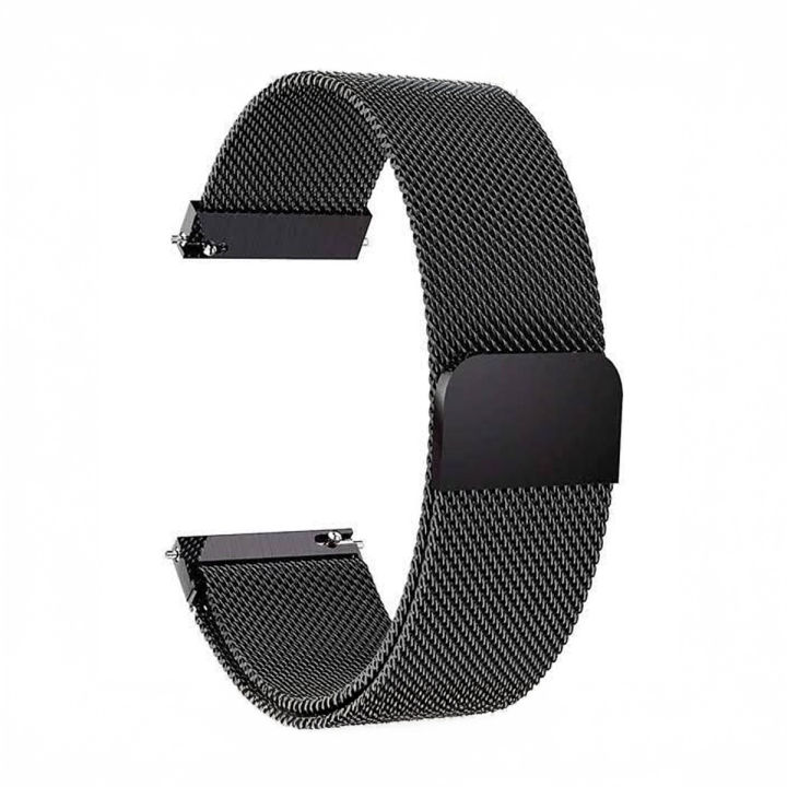 22mm Magnetic Chain Strap for Imilab W12, Haylou GST, Samsung Galaxy Watch, Huawei GT, and More Compatible Smartwatches
