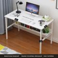 Top Quality Computer Desk| Study table| Home Office Furniture|Gaming Desk with 38 /25mm Strong Metal Wood Structure. 