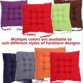 Chair Cushion Pad with Ties  Home Accessories  Home Décor Decoration item Dining Chair cushion with filling Pack of 2  Pack of 4 Pack Of 6. 