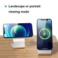 Aluminum Stand for MagSafe Charger Desktop Phone Stand Holder Compatible for IPhone 15 14 13 12 Pro Max Apple MagSafe Charging. 