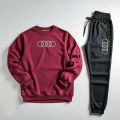 Reflective Audi Design Track Suit for Men and Women Trouser and Full Sleeve Shirt 2 piece. 