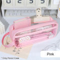 SF Kawaii Pencil Case Transparent Pen Bag Cartoon PVC Pouch Waterproof Box for Girls Students Cute School Supplies Stationery. 