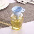 Novelty silicone folding funnel telescopic long Style funnels for household liquid dispensing Kitchen Gadgets blue. 