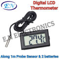Mini Digital LCD Thermometer with Sensor Probe. 