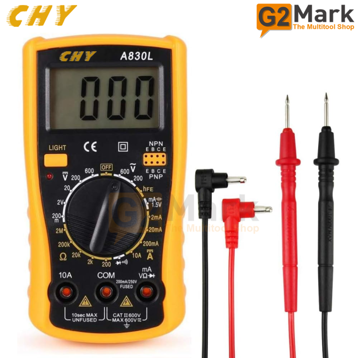 CHY A830L High Quality DMM Digital LCD Display Multimeter