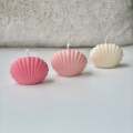 Mini Seashell Scented Candle Set of 2 Coastal Decor Home Fragrance. 