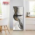 Self-adhesive, Fridge Door Protector Sticker, Waterproof PVC by Royal Decore. 