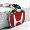 Honda Logo Keychain Car Bike Key Chain Ring Red. 