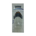 12 Pieces Professional Fine Tip Paint Brush Set Cut Tip Nylon Hair Artist Acrylic Brush for Acrylic Watercolor Oil Painting. 