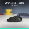 Logitech M170 Wireless Mouse, 2.4 GHz with USB Nano Receiver, Optical Tracking, 12-Months Battery Life, Ambidextrous, PC / Mac / Laptop. 