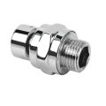 2X Brass Chrome Ball Joint Shower Arm Head Angle Adjustable Swivel Adapter. 