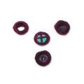 Qureshia buttons circle shape Design in Burgundy Color | QB10. 