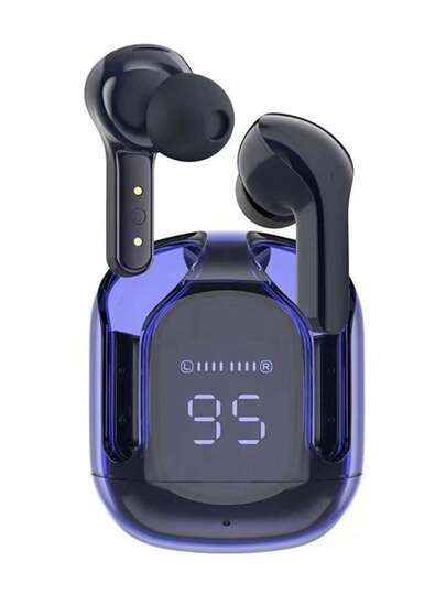 AIR31 Airpods | Wireless Earbuds |Transparent Digital Bluetooth Headphones |Ring Horn Earphones | Gameing Headset\headpones | Touch Control Airdots with Microphone | Airports| blutooth Airphone wireless | wireless handfree | heavy battery timing 5hours