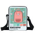 Tv Show Heartstopper Messenger Bag Women Nick and Charlie Romance Canvas Crossbody Bags For Travel Shoulder Bag Gift. 