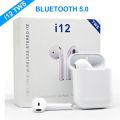 New inPods 12 True Wireless earbuds Stereo BT V5.0 Dual Air Buds PRo Bluetooth Earphones ear buds with Power Bank For Android. 