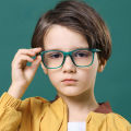 Ultralight Flexible Soft Kids Glasses Frame Square Boys Girls Optic Prescription Spectacle Frame Anti Blue Ray Computer Glasses. 
