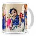 White Mug Printed. 