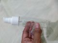 1 pcs empty 100ml Transparent bottle with white Pump foundation pum for use cosmetic pump 100ml foundation pump bottle 100ml pump bottle. 