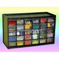 Plastic 30 Drawers Small Parts / Jewellery Storage Cabinets, Stacks Securely and Can Be Wall Mounted (M-30D). 