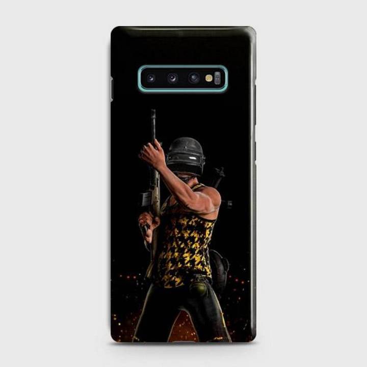 Samsung S10 Cover Pubg character Hard Cover- Design 2 Case