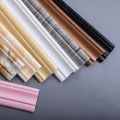 2.3m 3D Wallpaper Border Wall Sticker Wall Trim Line Waterproof PE Foam Self-Adhesive Modelling Trim Wall Skirting Flexible Molding Ceiling Border Line Interior Decoration. 